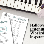 Halloween Listening Worksheet